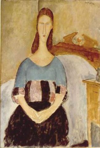 Jeanne Hébuterne, Seated — Amedeo Clemente Modigliani