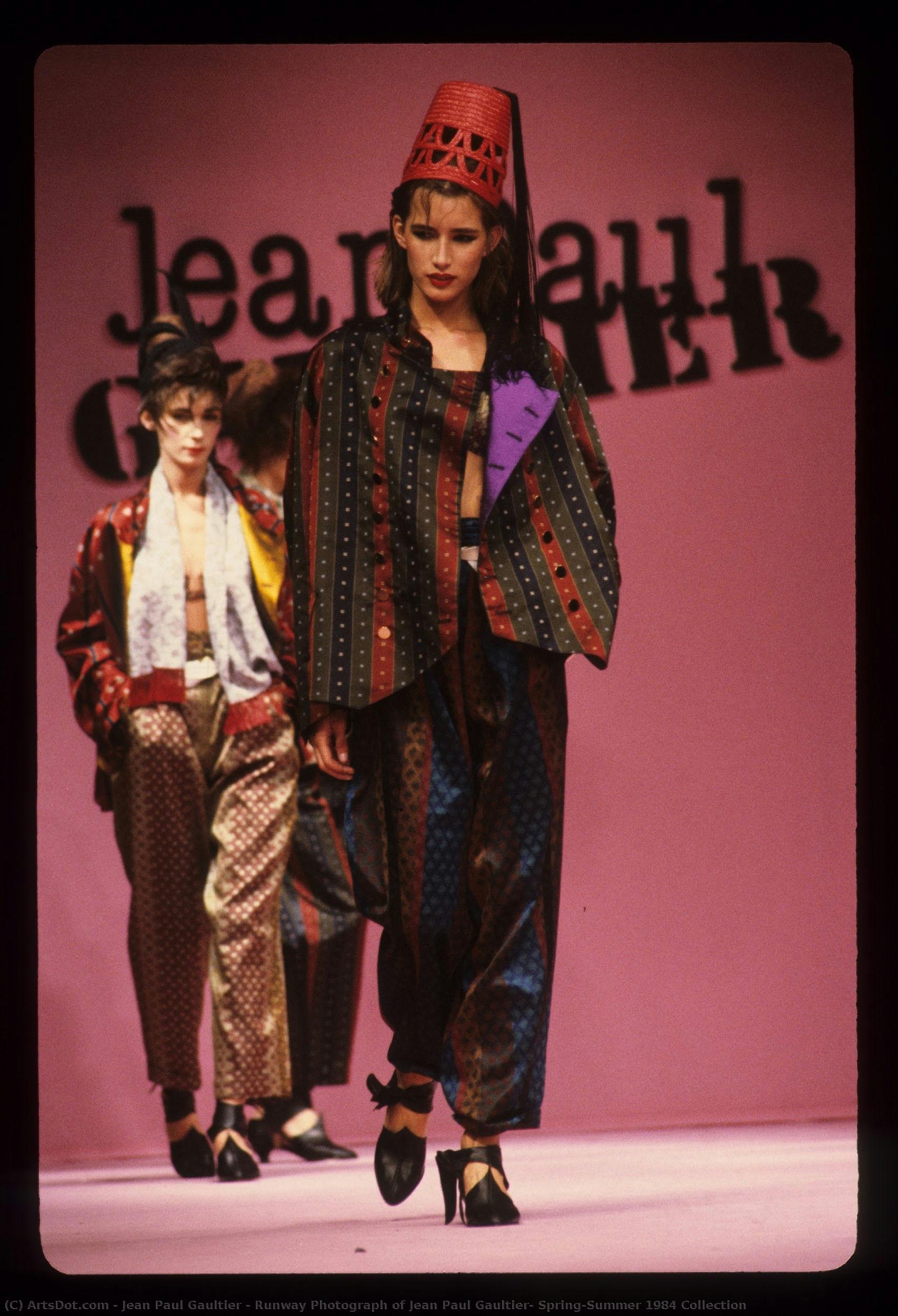 Runway Photograph Of Jean Paul Gaultier, Spring/summer 1984 Collection — Jean Paul Gaultier