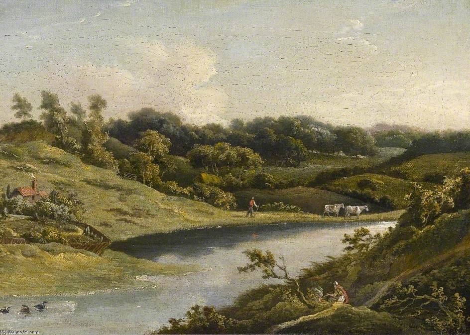 River In Devon — William Payne