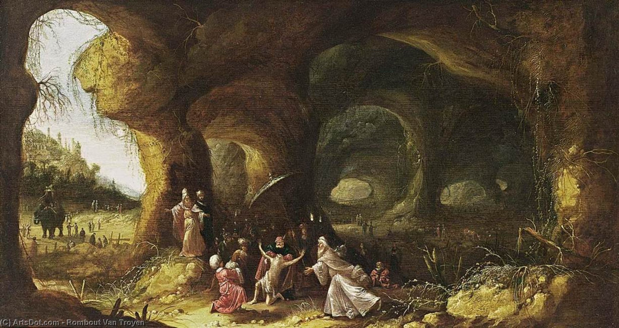 The Banishment Of King Nebuchadnezzar — Rombout Van Troyen