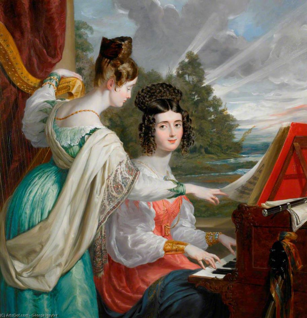 The Honourable Charlotte Stuart — Джордж Хайтер