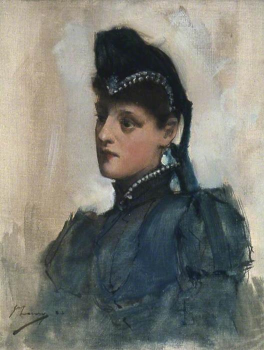 Portrait Of A Young Woman — Sir John Lavery