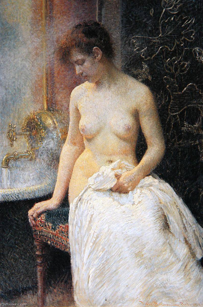 In The Bath — Vlaho Bukovac