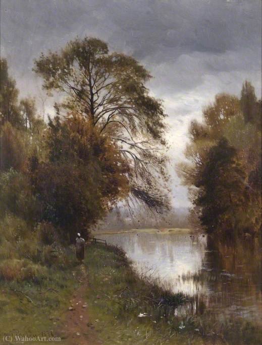 The Thames Near Wargrave, Berkshire — Ernest Parton