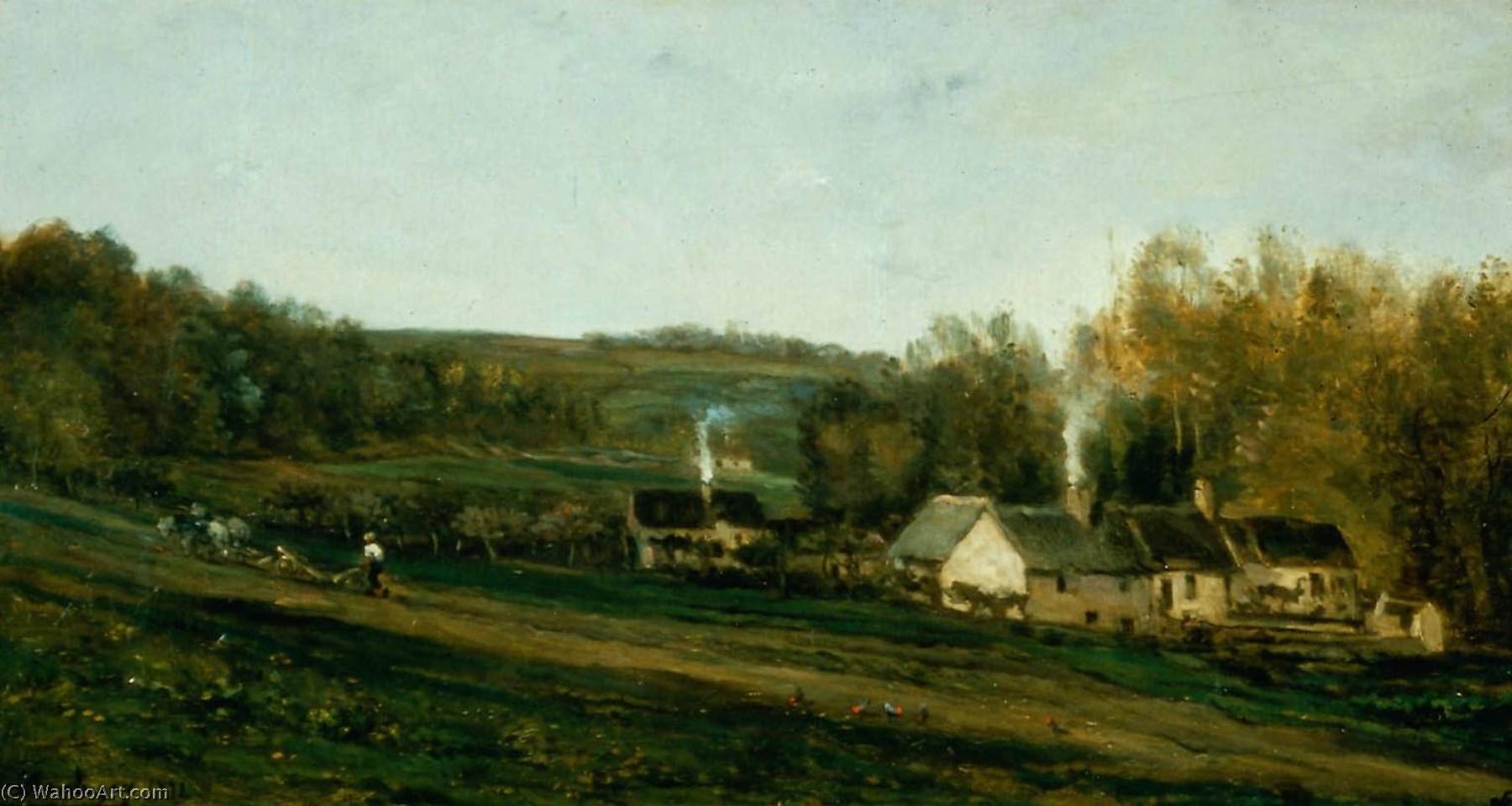 House Of Mère Bazot, Valmondois — Charles-françois Daubigny
