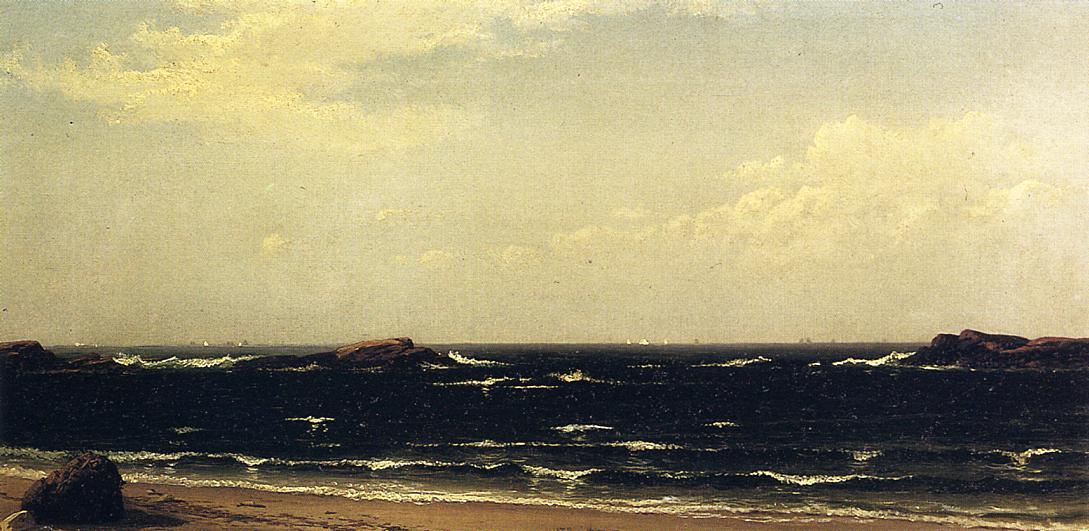 On The Beach - High Noon — Alfred Thompson Bricher