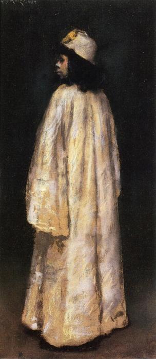 Study Of An Arab Girl — William Merritt Chase