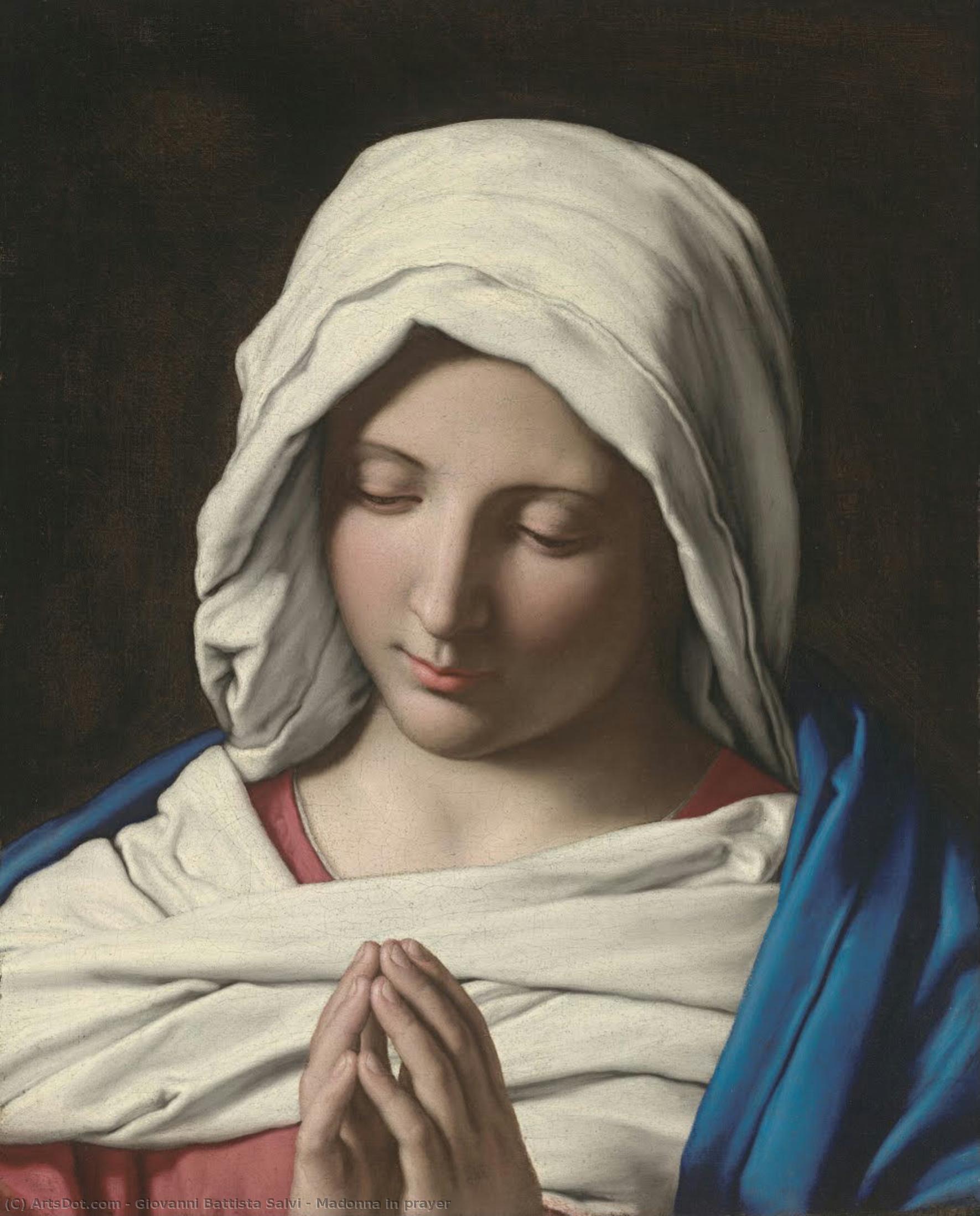 Madonna In Prayer — Giovanni Battista Salvi