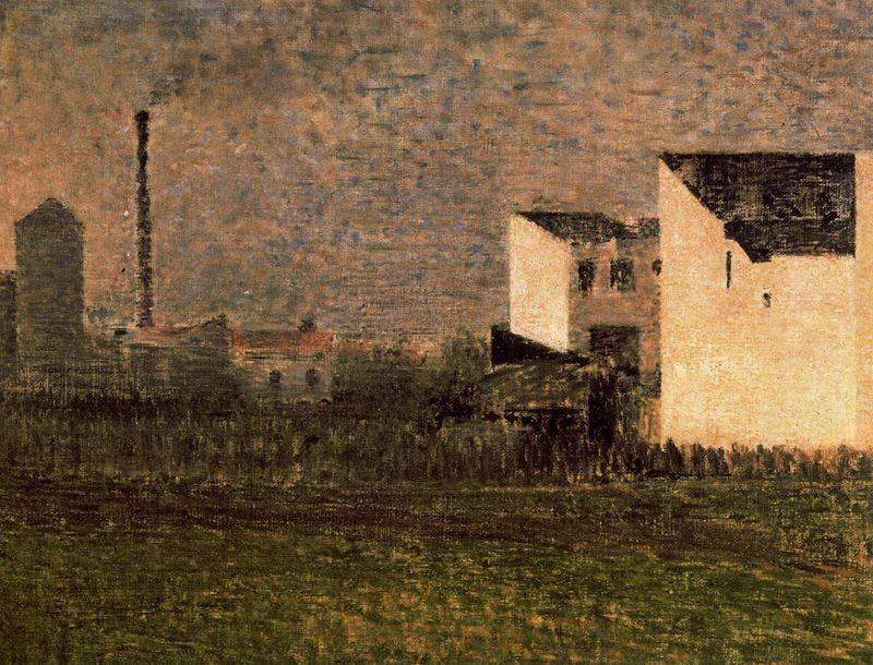Industrial Suburb — Georges Seurat