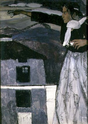Woman In Grey — Aleksandr Jakovlevic Golovin