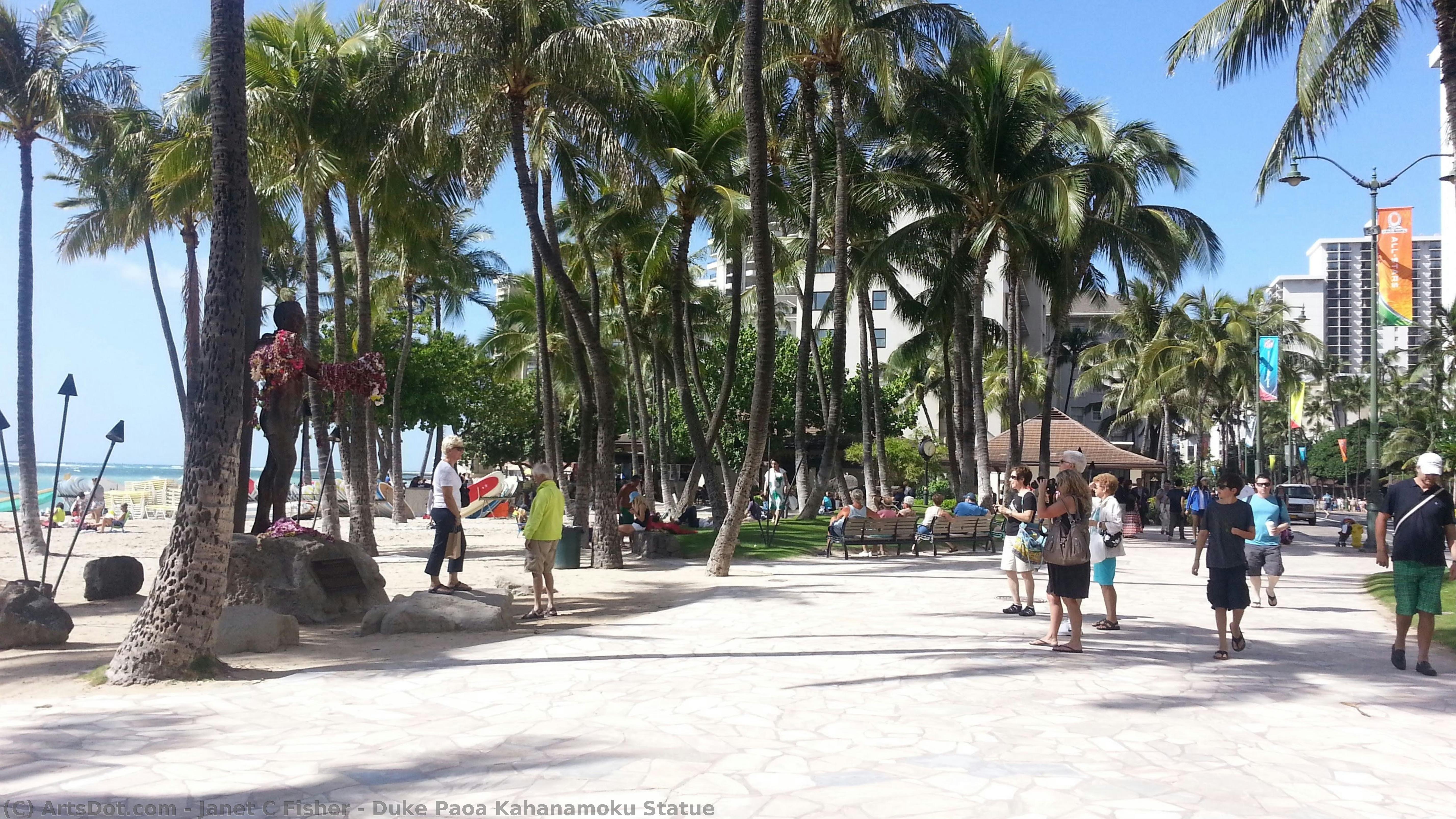 Duke Paoa Kahanamoku Statue — Janet C Fisher