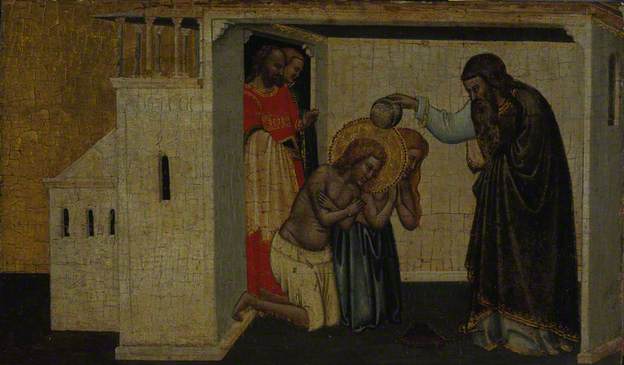 A Baptism — Master Of San Lucchese