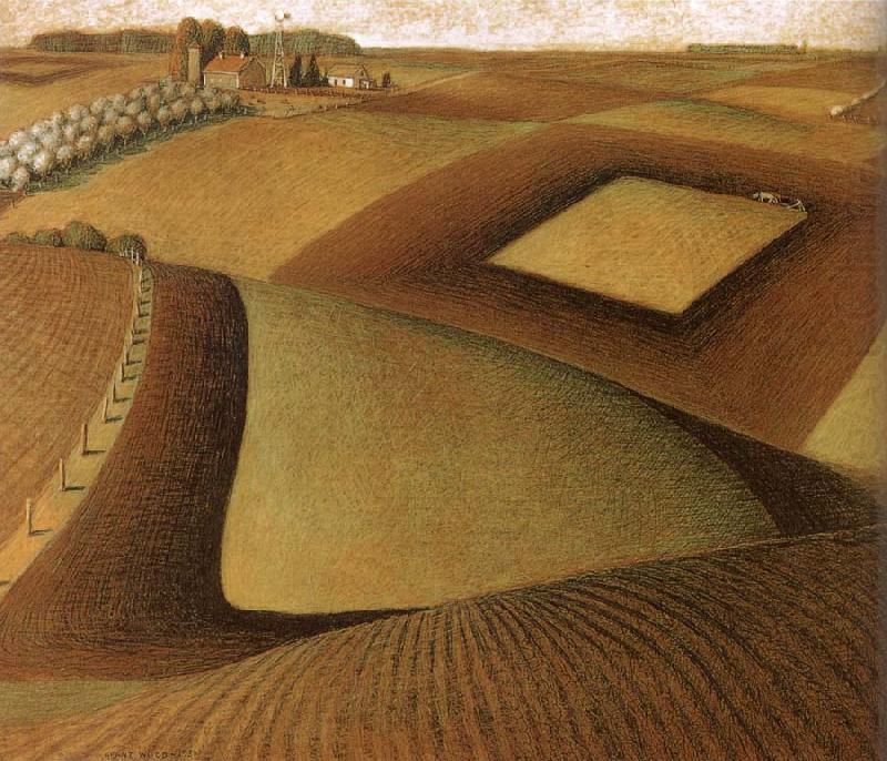 Break Ground — Grant Wood