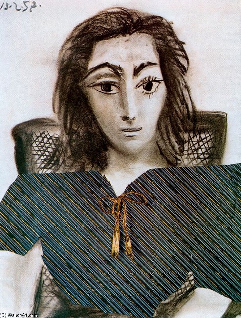 Portrait Of Jacqueline 1 — Pablo Picasso