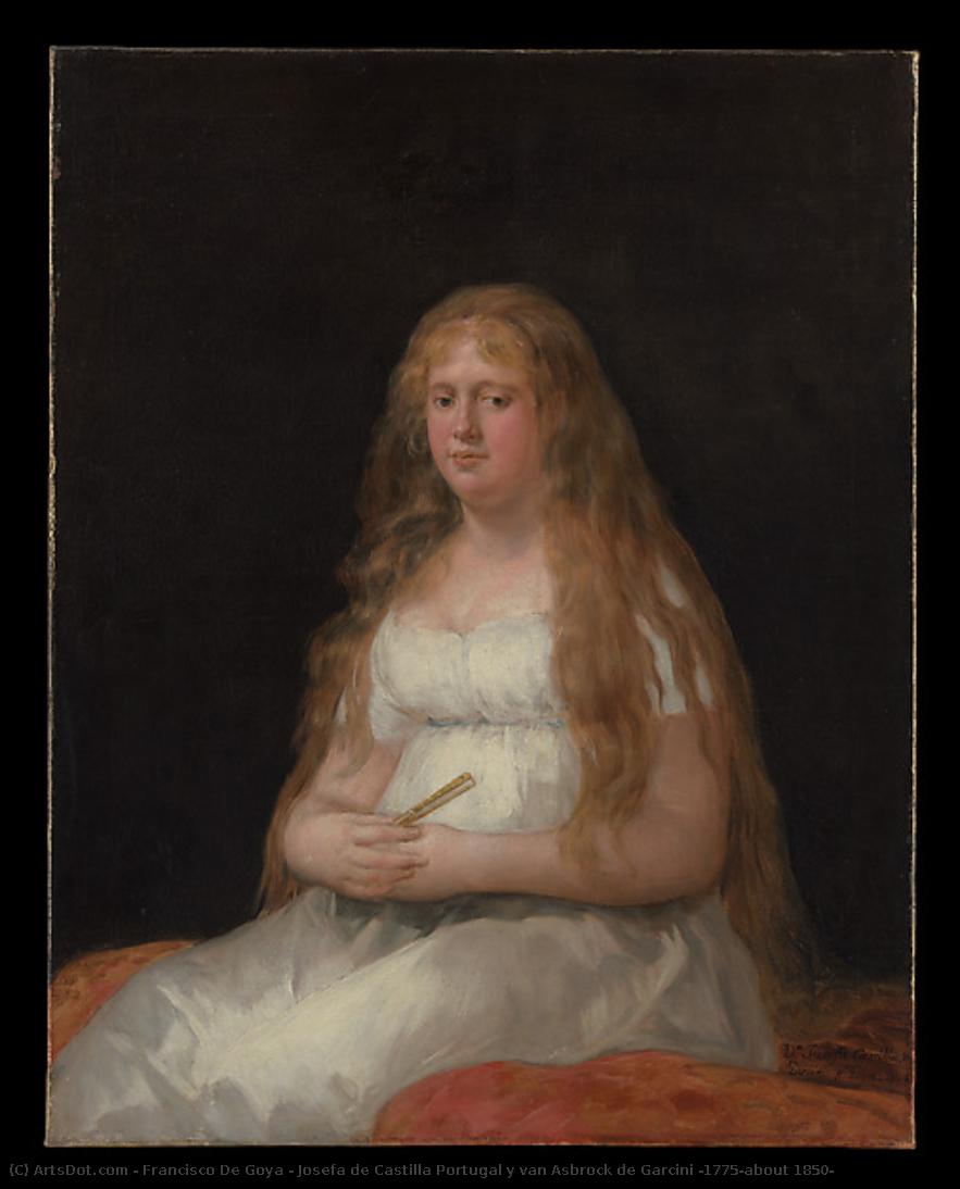 Josefa De Castilla Portugal Y Van Asbrock — Francisco José De Goya Y Lucientes