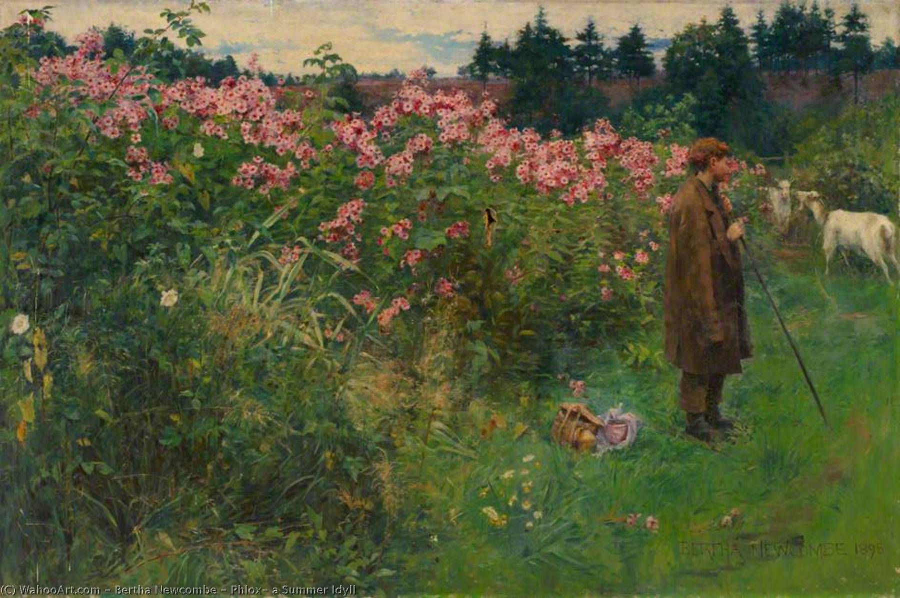 Phlox, A Summer Idyll — Bertha Newcombe