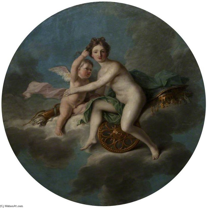 Love Embracing Fortune — Henry Robert Morland