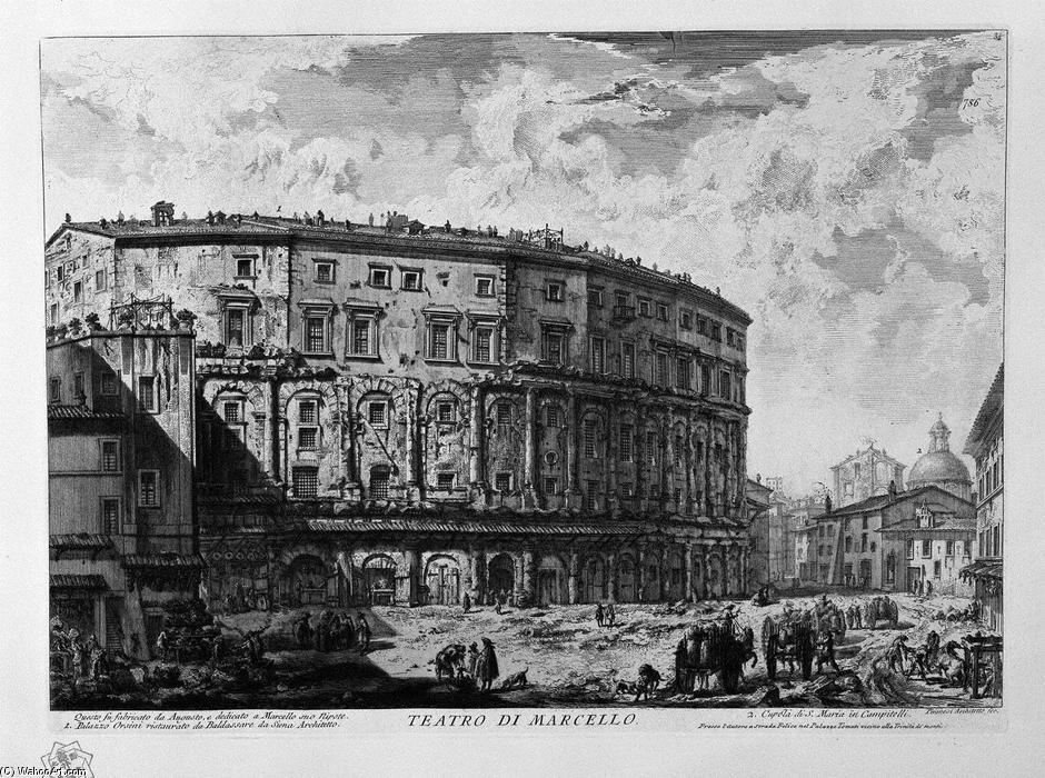 Theatre Of Marcellus — Giovanni Battista Piranesi