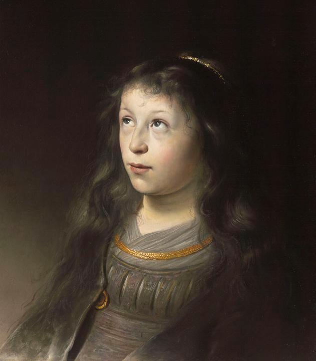 Head Of A Young Girl — Jan Andrea Lievens Jan Lievens