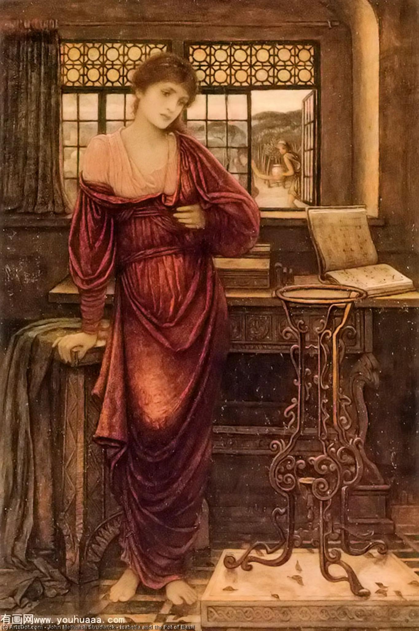 Isabella And The Pot Of Basil — John Melhuish Strudwick