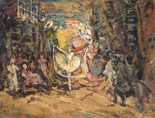 Stage Design For Don Quixote — Konstantin Alexeievitch Korovin