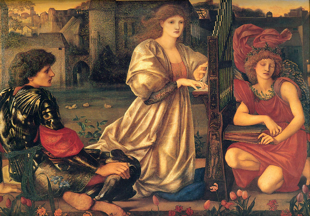 Song Of Love — Edward Coley Burne-jones