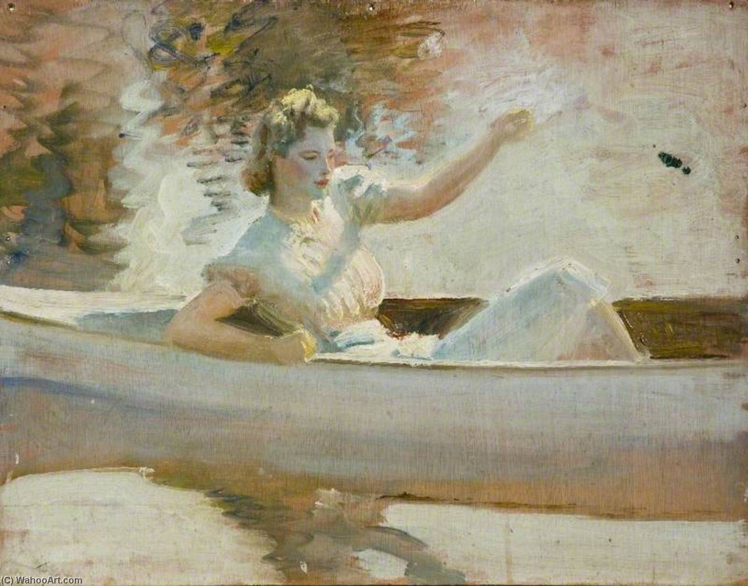 Studie Für ‚das Weiße Kanu‘ — Sir Alfred James Munnings