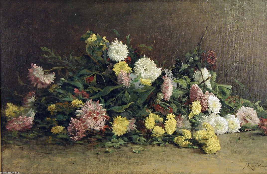 Flowers - — Albert Gabriel Rigolot