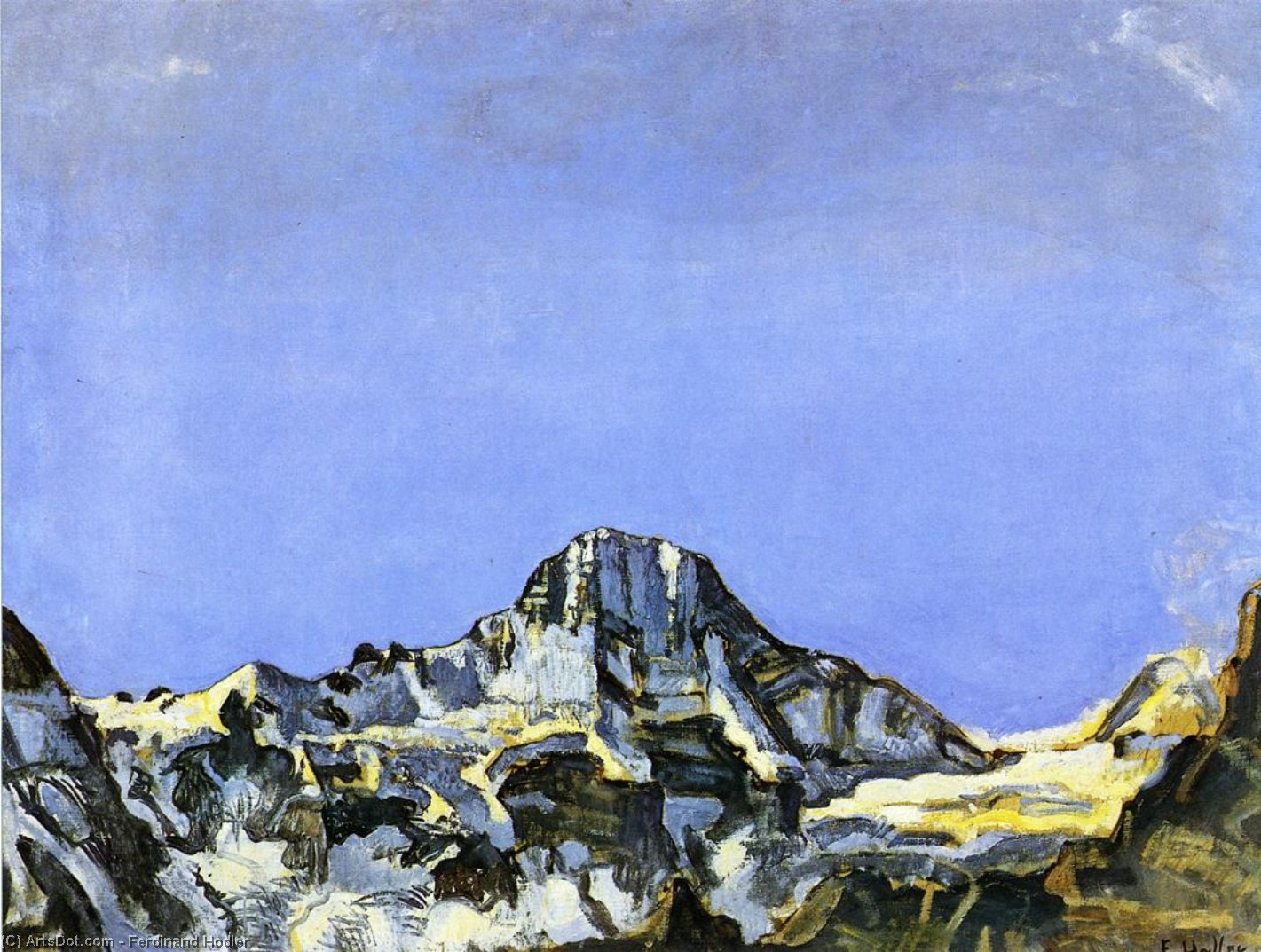 The Breithorn — Фердинанд Ходлер