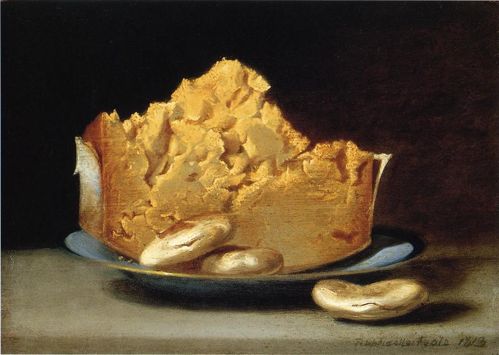 Cheese And Three Crakers — Raphaelle Peale