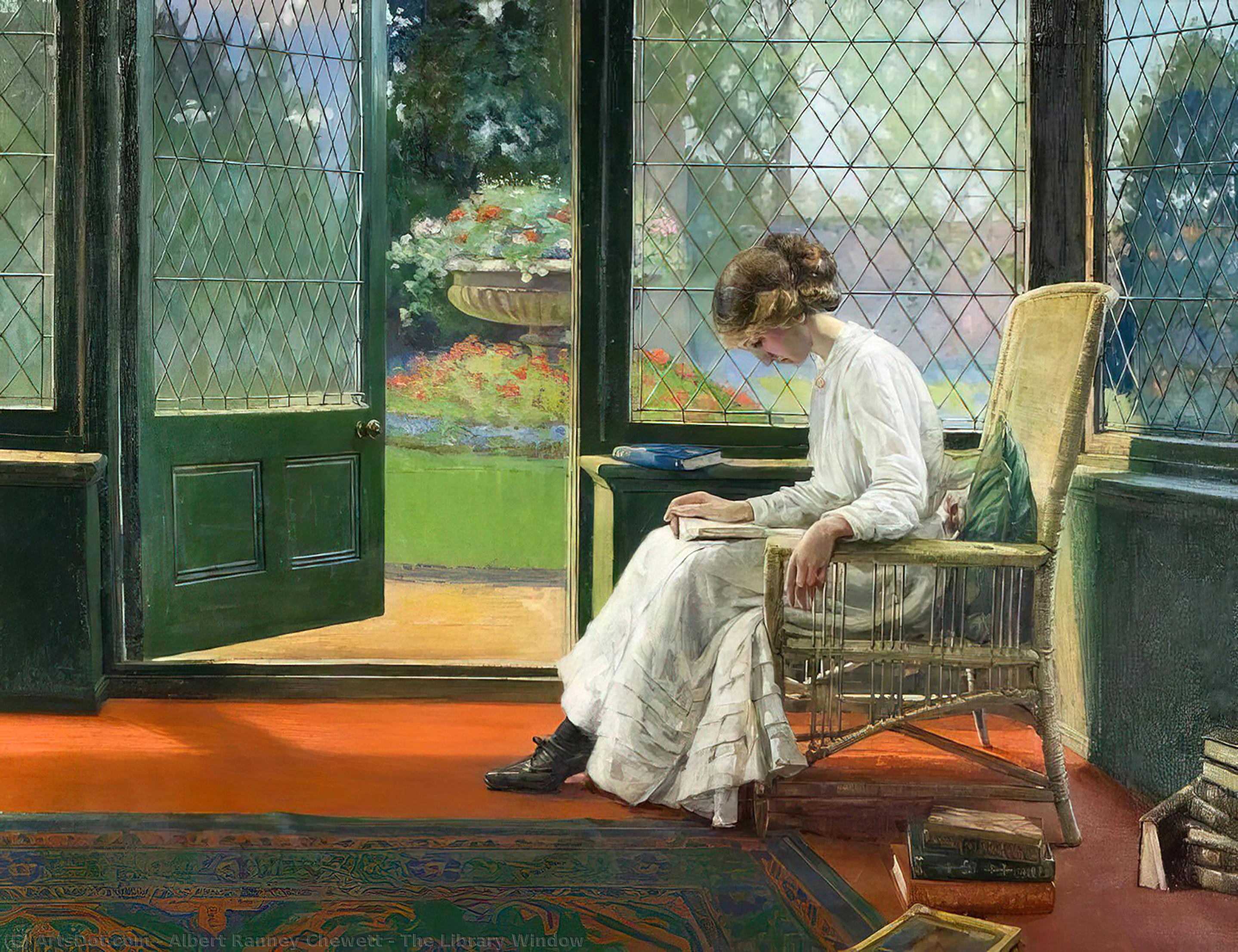 The Library Window — Albert Ranney Chewett