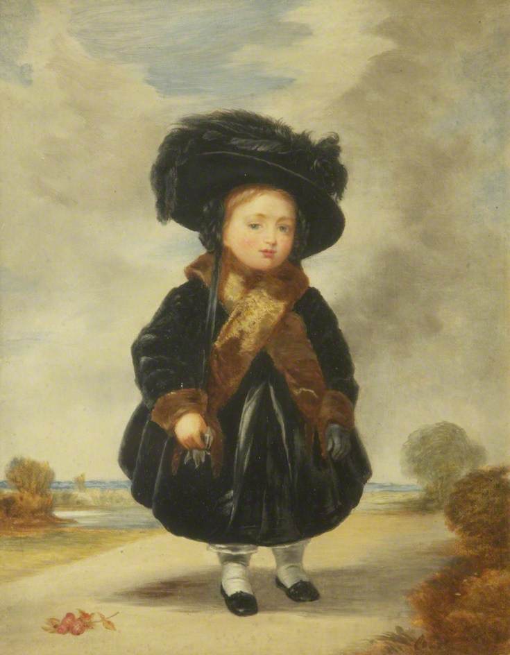 Princess Victoria (1819–1901), Aged 4 — William Bright Morris