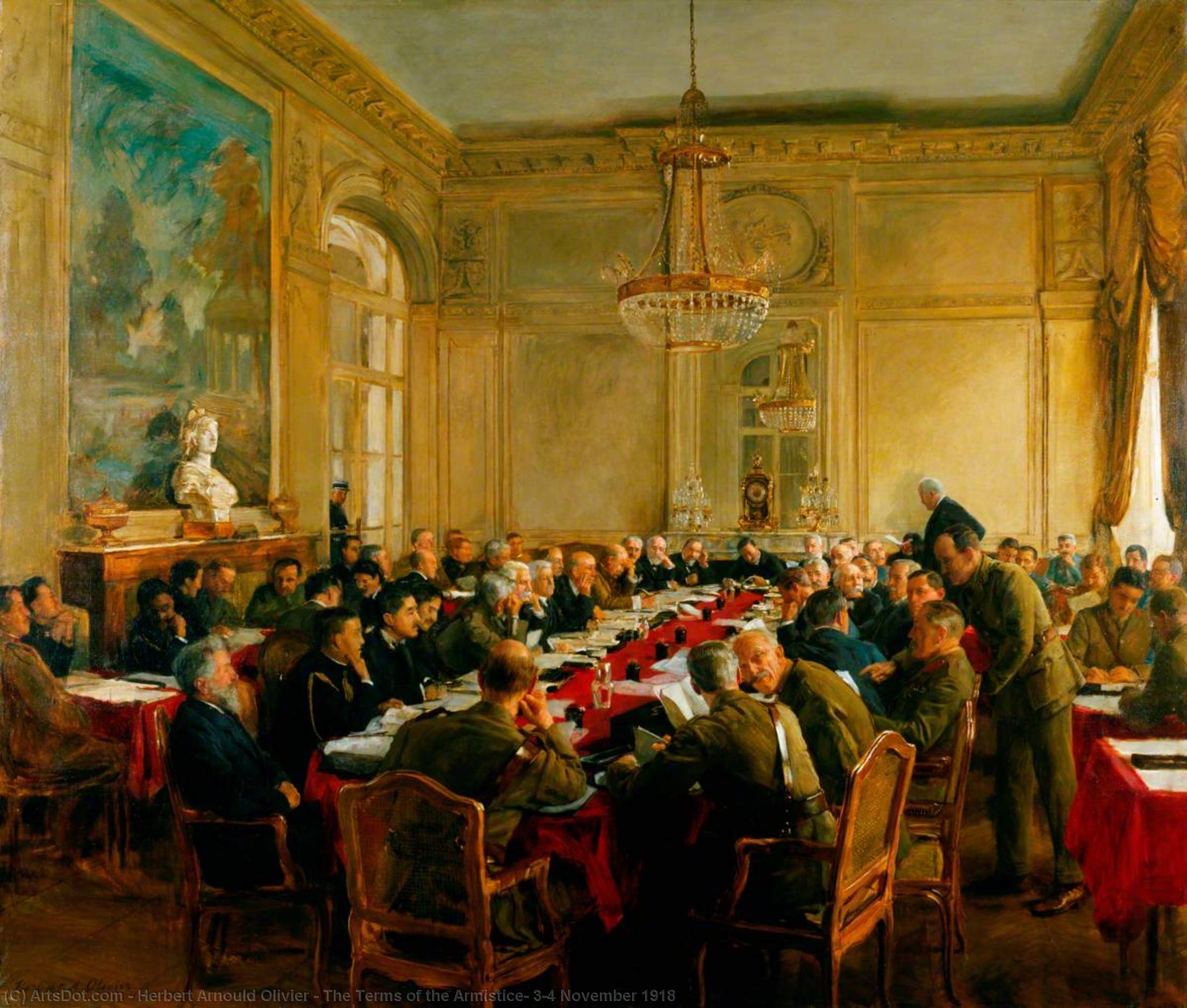 The Terms Of The Armistice, 3–4 November 1918 — Herbert Arnould Olivier