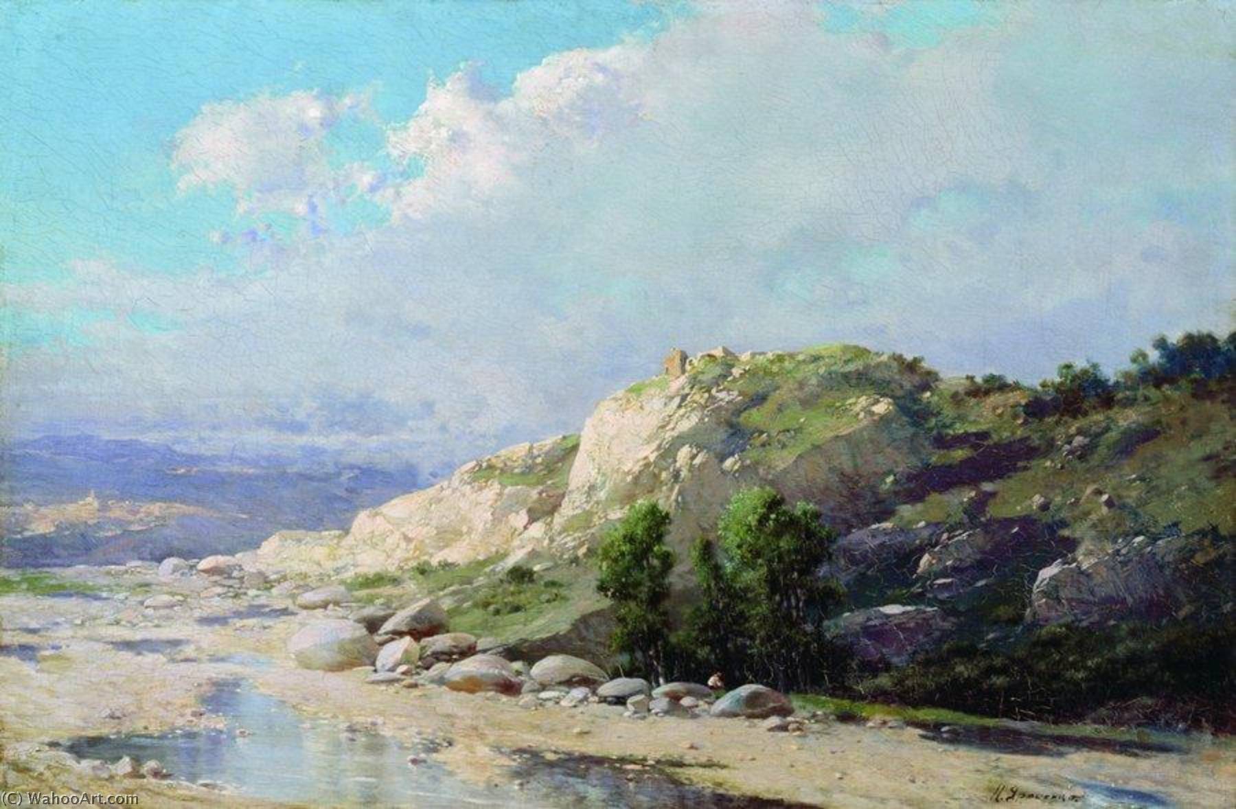 A Mountain Landscape — Nikolai Aleksandrovich Yaroshenko