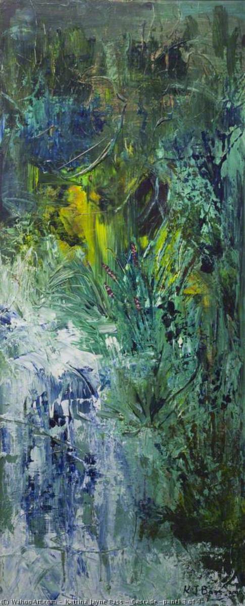 Cascade (panel 3 Of 4) — Katrina Jayne Bass