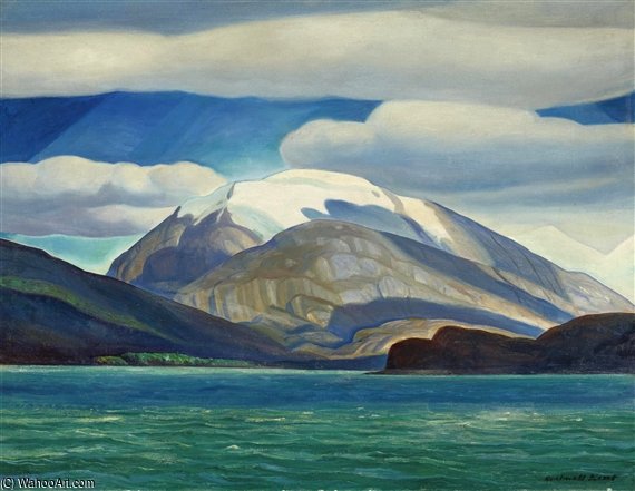 Tierra Del Fuego — Rockwell Kent
