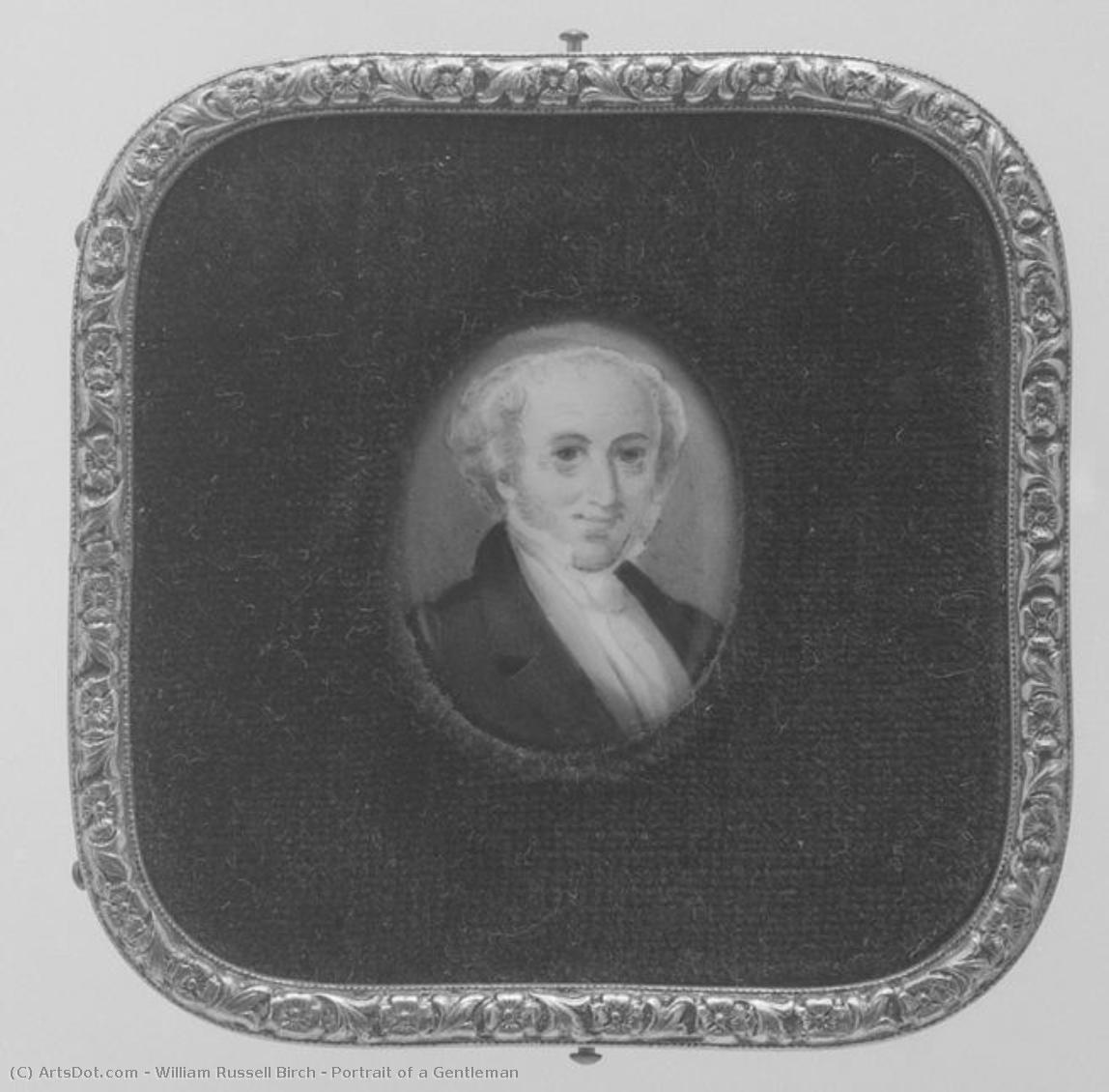 Portrait Of A Gentleman — William Russell Birch