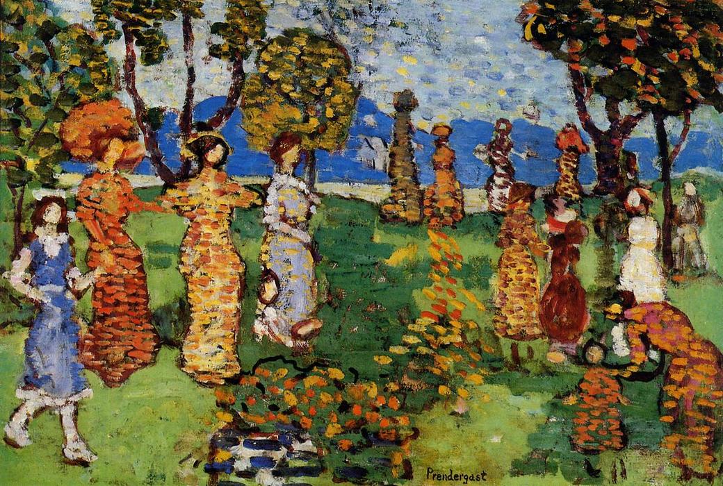 A Day In The Country — Maurice Brazil Prendergast