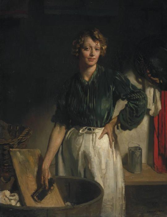 Lottie Of Paradise Walk — Sir William Newenham Montague Orpen