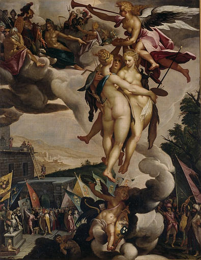 La Peinture, La Sculpture Et L'architecture — Bartholomeus Spranger