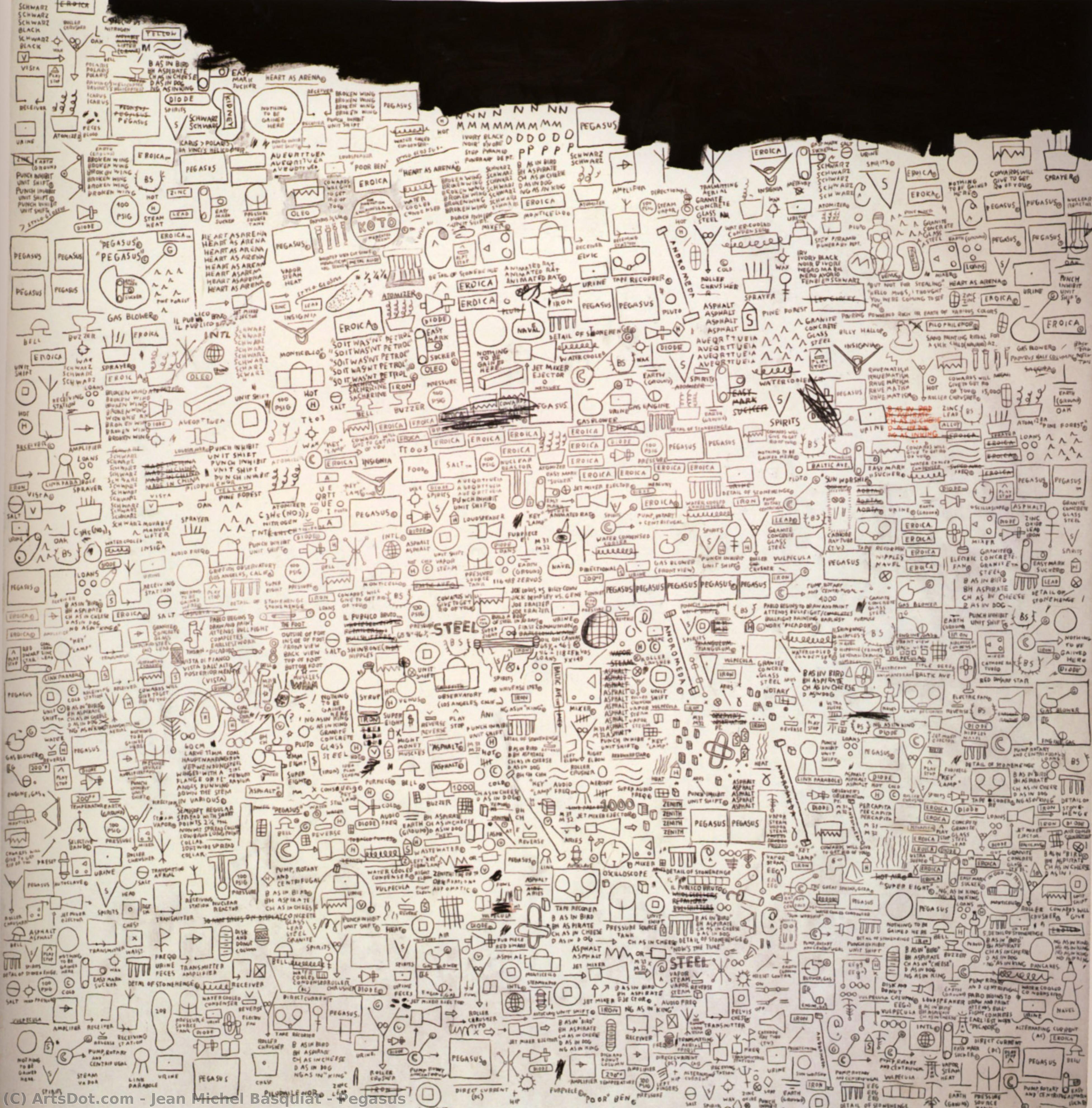 Pegasus — Jean Michel Basquiat