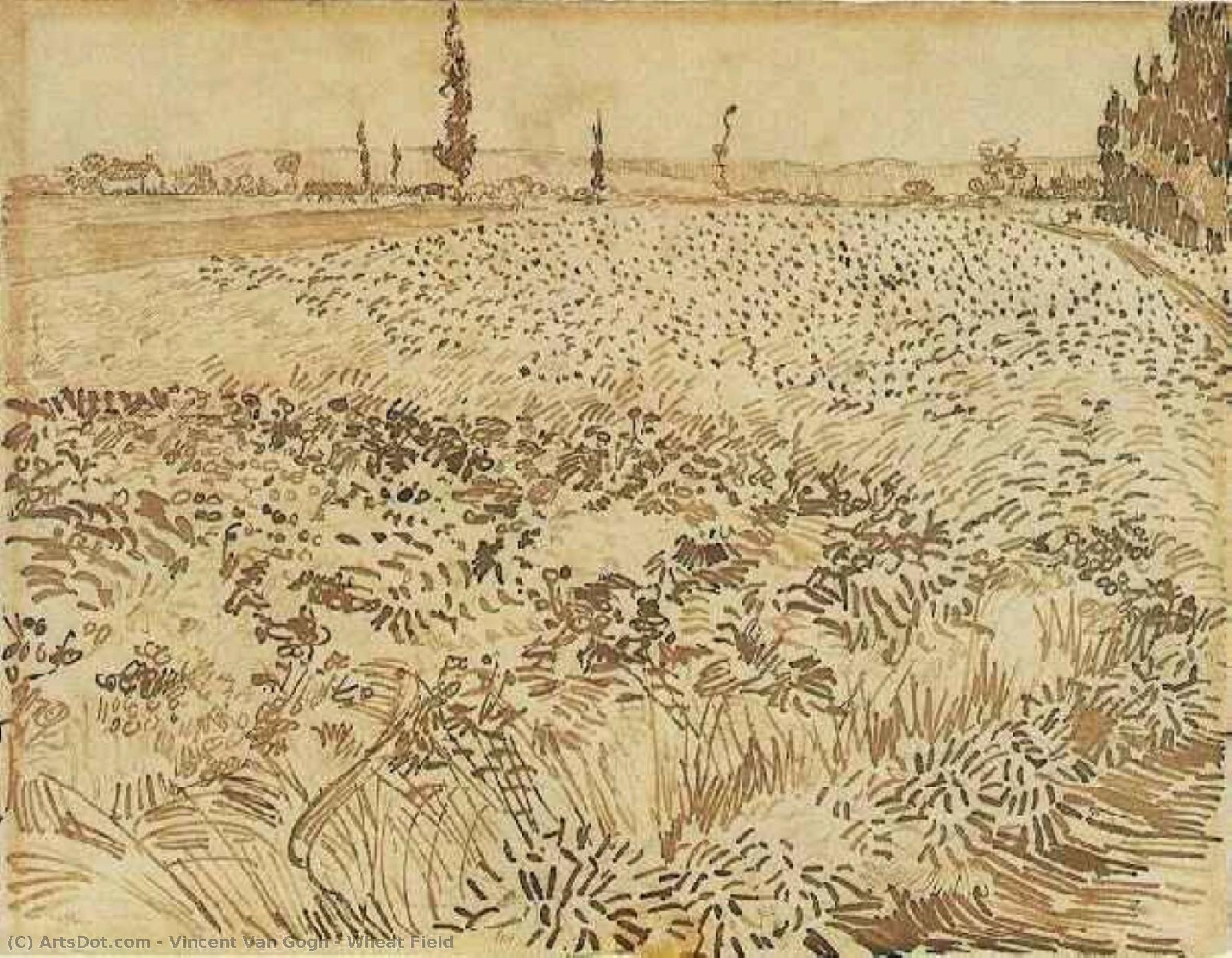Wheat Field — Vincent Willem Van Gogh