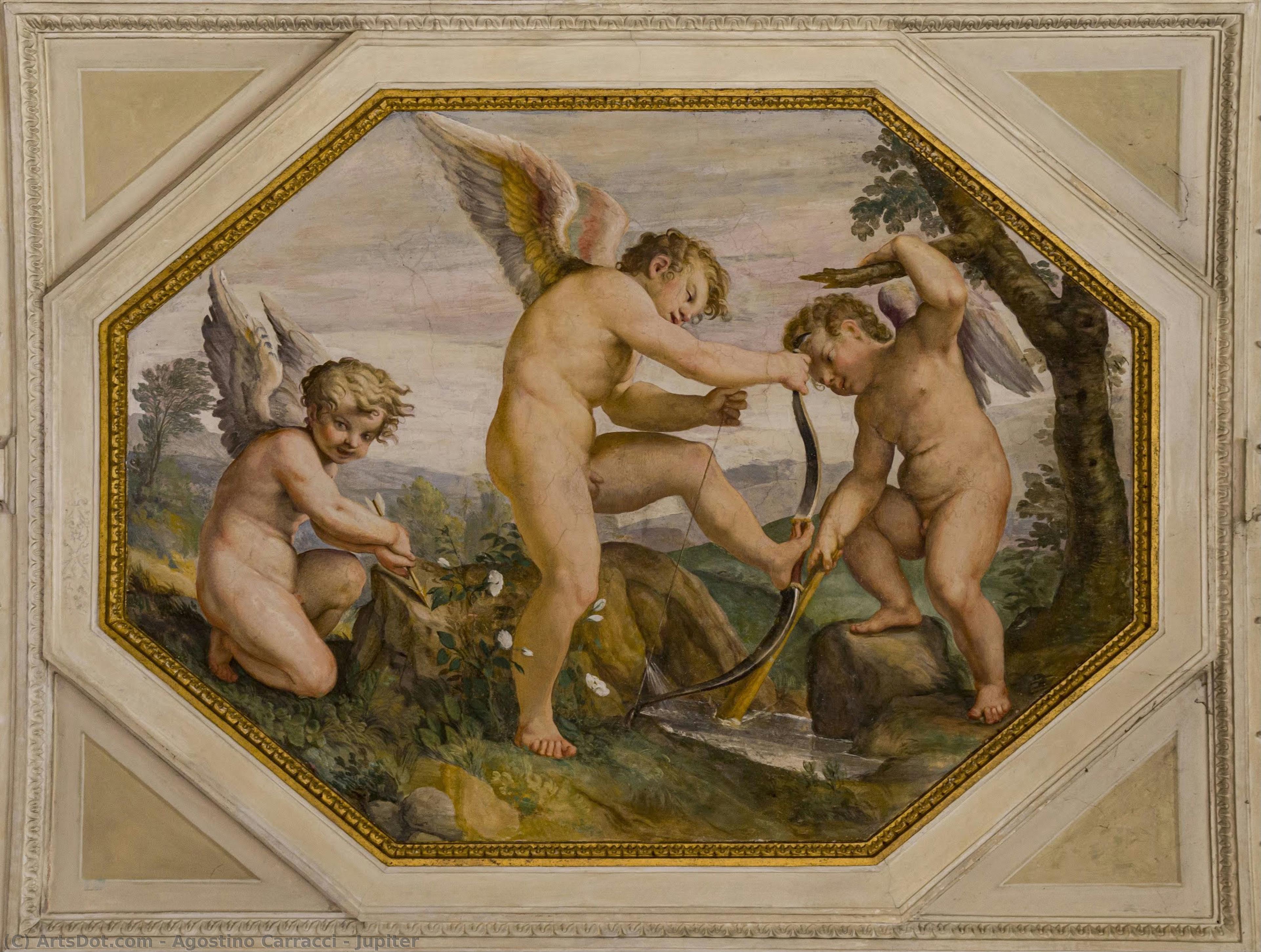 Jupiter — Агостино Карраччи