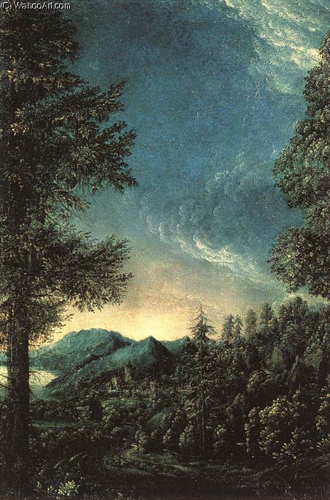 The Danube Valley Near Regensburg — Albrecht Altdorfer