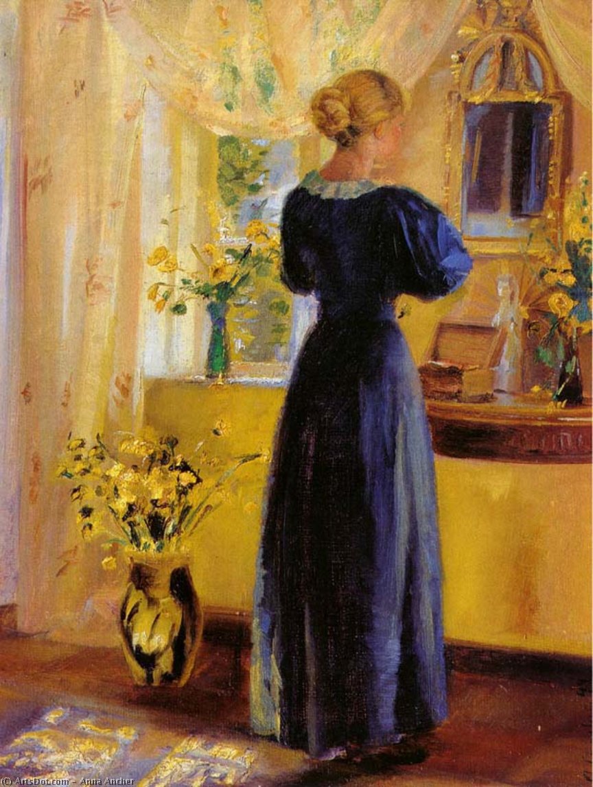 Young Woman — Anna Kirstine Ancher