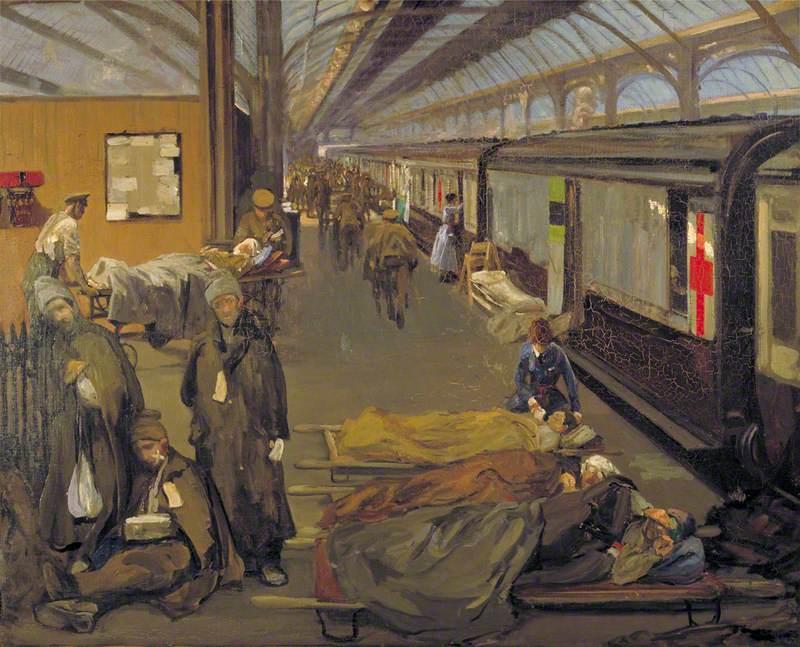 The Wounded At Dover — Sir John Lavery
