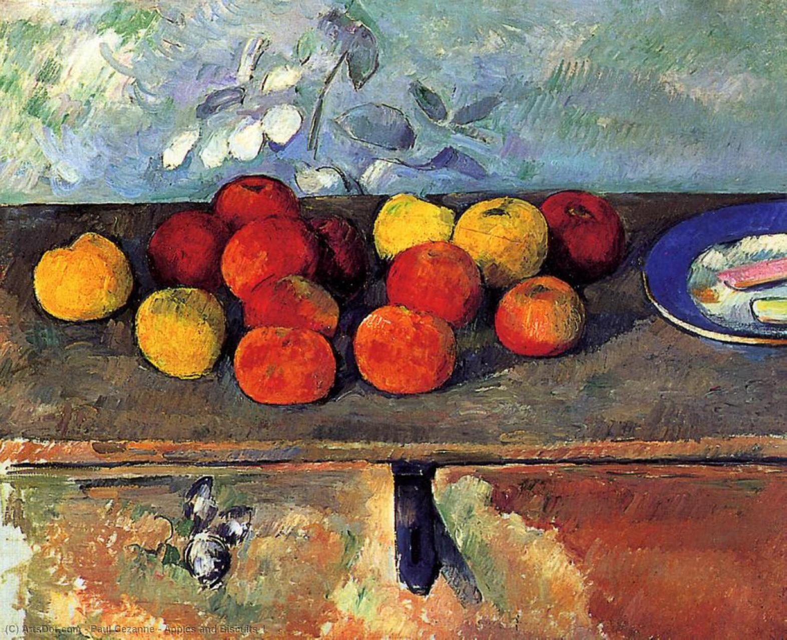 Apples And Biscuits 1 — Поль Сезанн