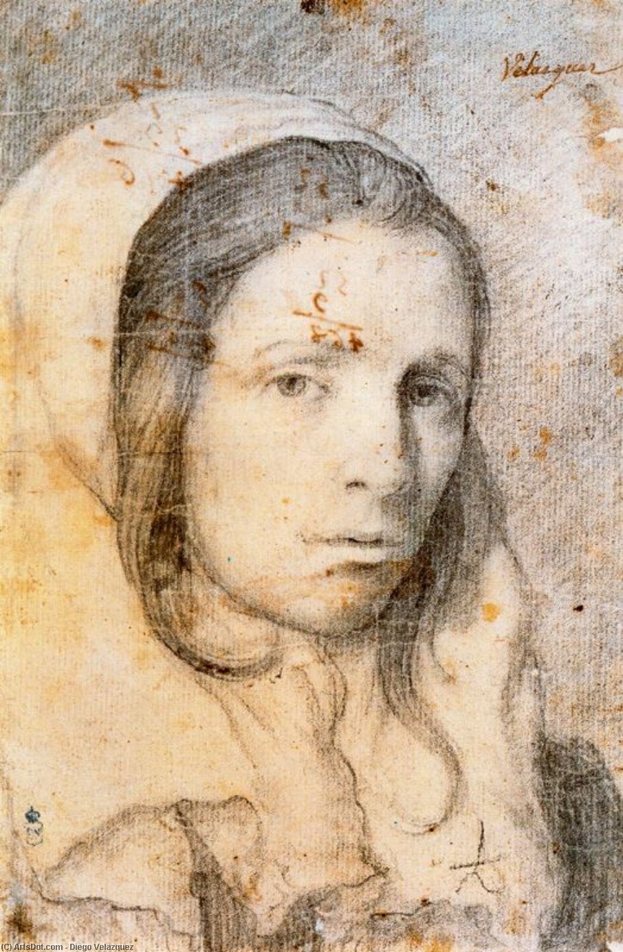 Retrato De Una Niña — Diego Rodríguez De Silva Y Velázquez