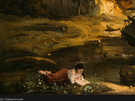 Forest Of Fontainebleau (detail - ) — Žan-batist Kamil Korote