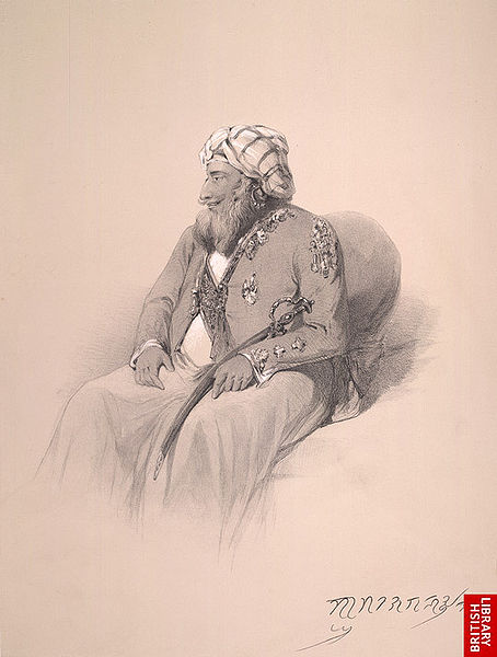 Maharaja Gulab Singh Of Kashmir — James Duffield Harding